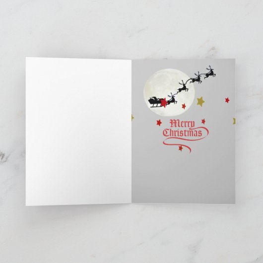 Pomeranian Christmas Snow Scene kaarten (Binnen)