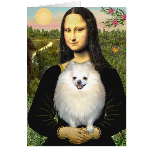 Pomeranian (crème) - Mona Lisa (Voorkant)