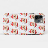 Pomeranian Dog Breed Christmas Stars Case-Mate iPhone Case (Achterkant (horizontaal))