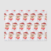 Pomeranian Dog Breed Christmas Stars Tissuepapier (Voorkant)