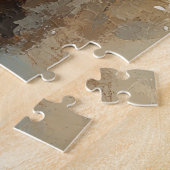 Pomeranian Dog Christmas Beach Legpuzzel (Zijkant)