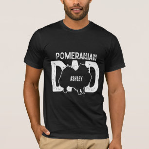 Pomeranian Dog Dad Puppy Dad T-shirt