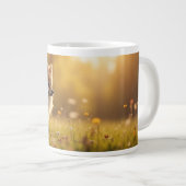 Pomeranian Dog Grote Koffiekop (Voorkant rechts)