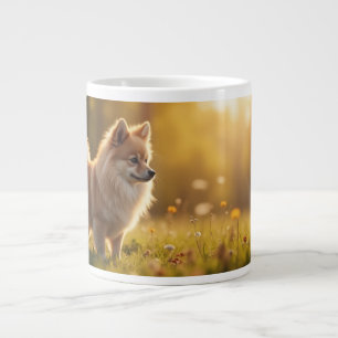 Pomeranian Dog Grote Koffiekop