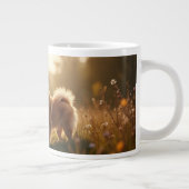 Pomeranian Dog Grote Koffiekop (Rechts)