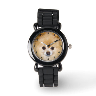 Pomeranian Dog Horloge