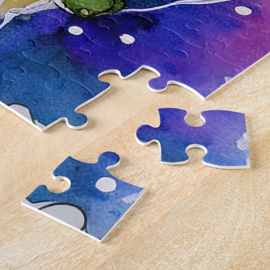 Pomeranian Dog Jigsaw Puzzel (Zijkant)