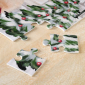 Pomeranian Dog Kerstmis Legpuzzel (Zijkant)