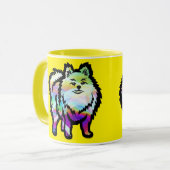 Pomeranian Dog Mok (Voorkant links)
