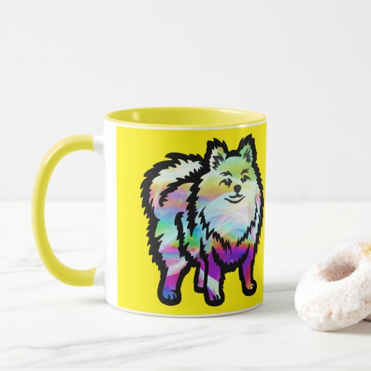 Pomeranian Dog Mok (Met donut)