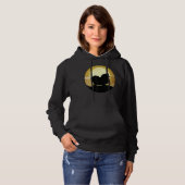 Pomeranian Dog Retro Hoodie (Voorkant volledig)