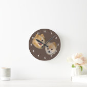 Pomeranian Dog  Ronde Klok (Huis)