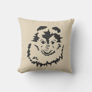Pomeranian Dog Smile Sierkussen