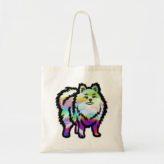 Pomeranian Dog Tote Bag (Voorkant)