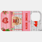 Pomeranian Dog Valentijnsdag Kissing Booth Case-Mate iPhone Case (Achterkant (horizontaal))