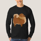 Pomeranian For Pomeranian Owner Lover T-shirt (Voorkant)