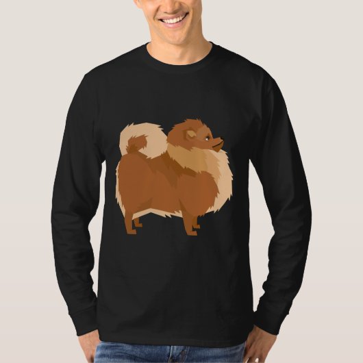 Pomeranian For Pomeranian Owner Lover T-shirt (Voorkant)