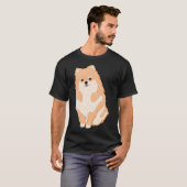 Pomeranian Friend T-shirt (Voorkant volledig)