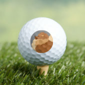 Pomeranian Golfballen (Insitu Shirt)
