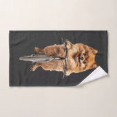Pomeranian Handdoek (Handdoek)