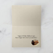 Pomeranian Happy Birthday Wishes Kaart (Binnen)