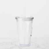 Pomeranian Home Acryl Drinkbeker (Rechts)