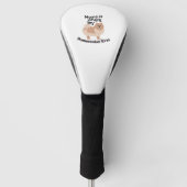 Pomeranian Home Golfheadcover (Voorkant)