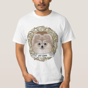 Pomeranian hond t-shirt