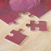 Pomeranian hond Valentijnsdag Veerwolk Legpuzzel (Zijkant)