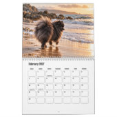 Pomeranian Honden Kalender (Feb 2027)