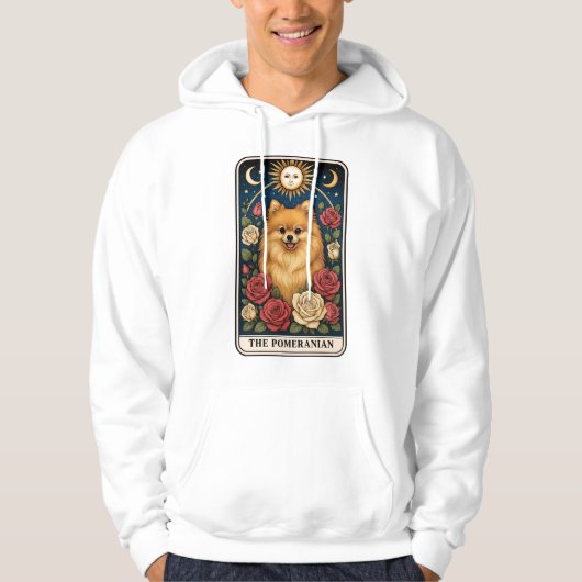 Pomeranian Hoodie (Voorkant)