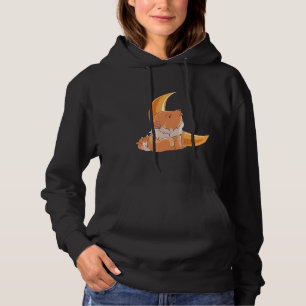 Pomeranian Howling Moon Hoodie