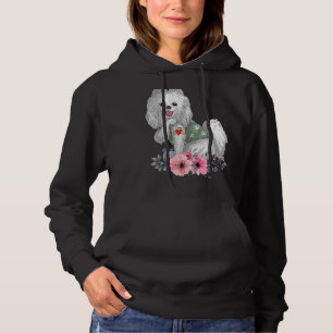Pomeranian Ik hou van mam Tattoo hond Moederdag 1 Hoodie