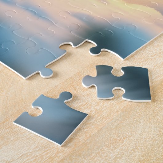 Pomeranian in Gingerbread Village Christmas Legpuzzel (Zijkant)