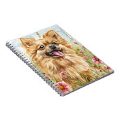 Pomeranian Journaal – Notities voor hondenmoeders Notitieboek (Rechterzijde)
