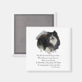 Pomeranian Keepomwille Male Magneet (Voorkant / Achterkant)