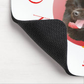 Pomeranian Kerstmis Muismat (Hoek)
