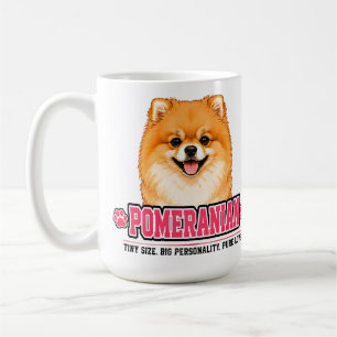 🐾 Pomeranian Liefhebber Bord 🐾 Koffiemok