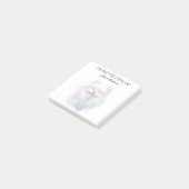 Pomeranian Liefhebber Geborduurde Hond Post-it® Notes (Schuin)