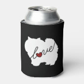 Pomeranian Love Blikjeskoeler (Blikje Voorkant)