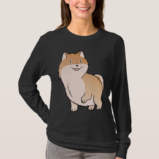 Pomeranian Love T-shirt (Voorkant)