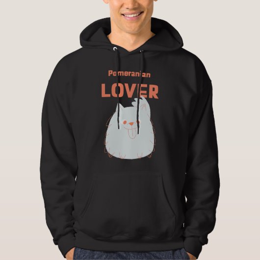 Pomeranian Lover Hoodie (Voorkant)