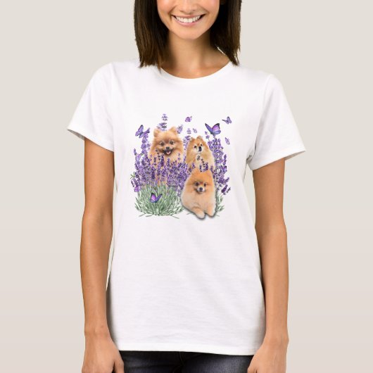 Pomeranian Lover T-shirt (Voorkant)