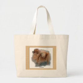 Pomeranian Lovers Gifts Grote Tote Bag