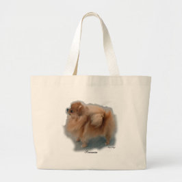 Pomeranian Lovers Gifts Grote Tote Bag