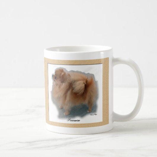 Pomeranian Lovers Gifts Koffiemok (Rechts)