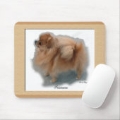 Pomeranian Lovers Gifts Muismat (Met muis)