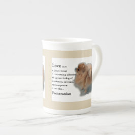 Pomeranian Lovers Gifts Porselein Kop