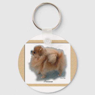 Pomeranian Lovers Gifts Sleutelhanger