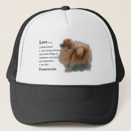 Pomeranian Lovers Gifts Trucker Pet